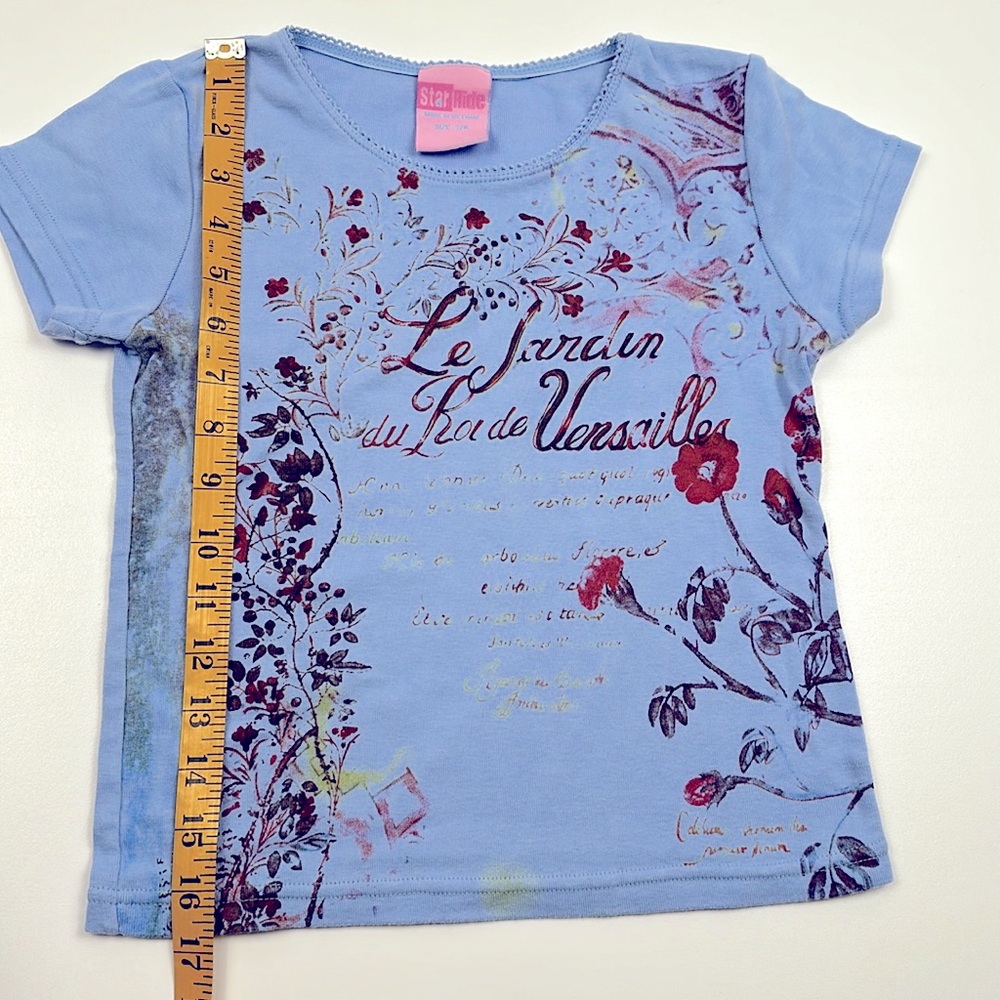 Star Ride Blue French Tee - Picture 2 of 8